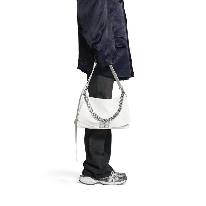 Women Shoulder Bags Balenciaga Bb Soft Large Flap Bag In Optic White