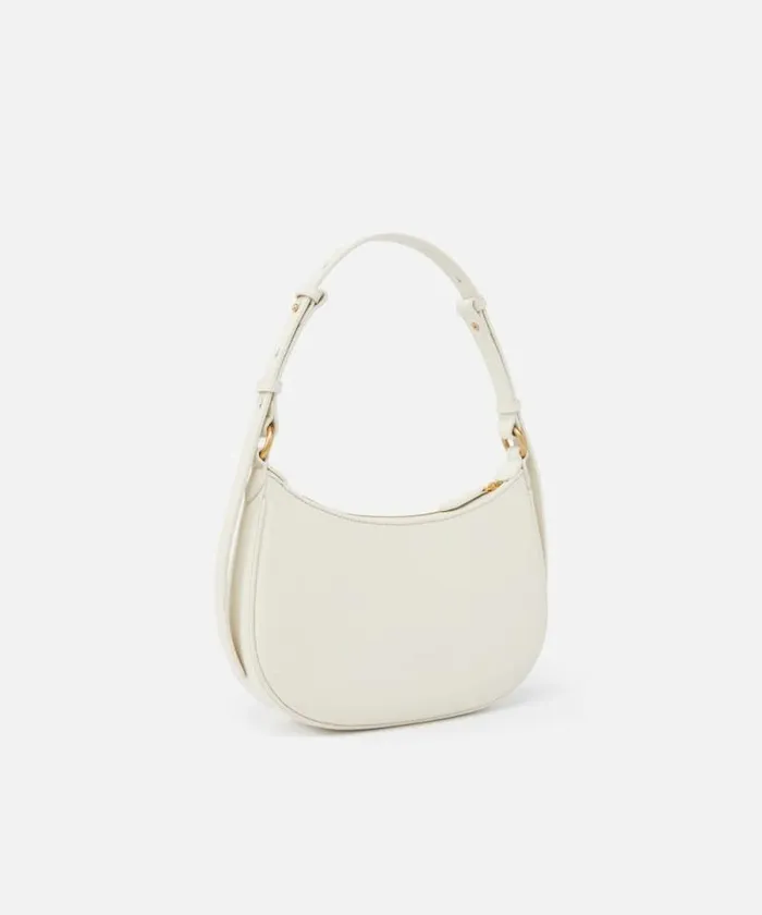 Women Shoulder Bags Pinko Mini LoveBag Half Moon Simply Whitewhiteantique Gold Women Shoulder Bags Pinko Mini LoveBag Half Moon Simply Whitewhiteantique Gold