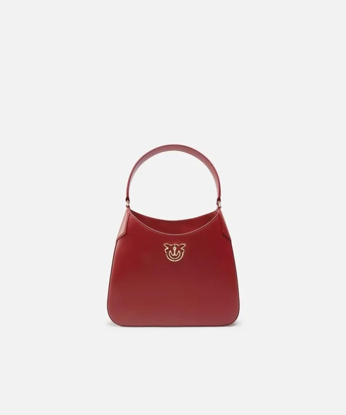 Women Shoulder Bags Pinko PINKO Galleria Hobo Shoulder Bag In Smooth Leather Cordovan Tanlightgold Women Shoulder Bags Pinko PINKO Galleria Hobo Shoulder Bag In Smooth Leather Cordovan Tanlightgold