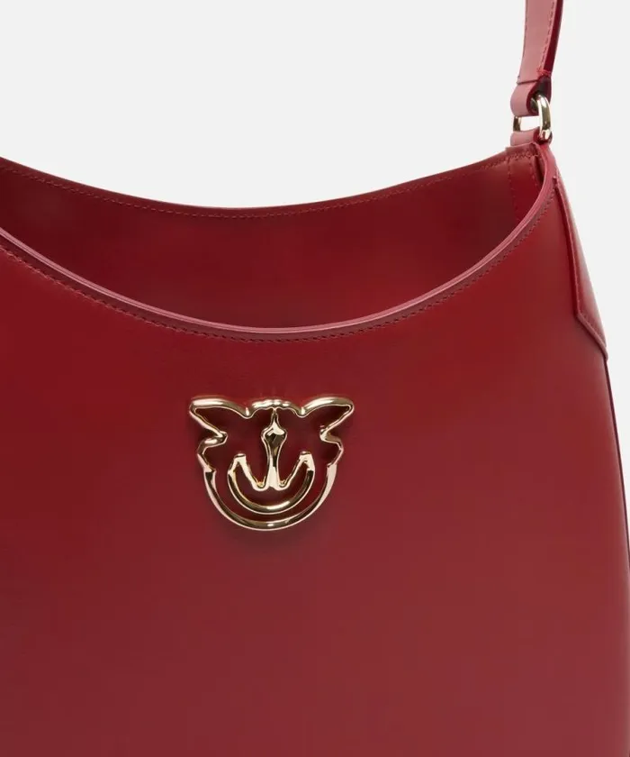 Women Shoulder Bags Pinko PINKO Galleria Hobo Shoulder Bag In Smooth Leather Cordovan Tanlightgold Women Shoulder Bags Pinko PINKO Galleria Hobo Shoulder Bag In Smooth Leather Cordovan Tanlightgold