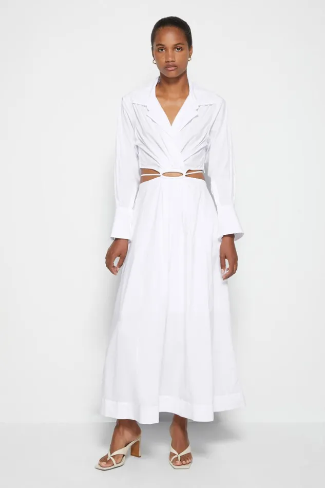 Women Signature Alex Dress White Jonathan Simkhai Dresses and Jumpsuits