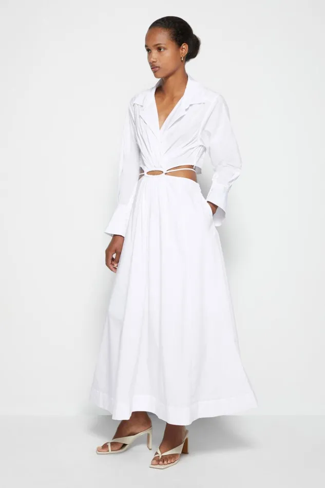 Women Signature Alex Dress White Jonathan Simkhai Dresses and Jumpsuits