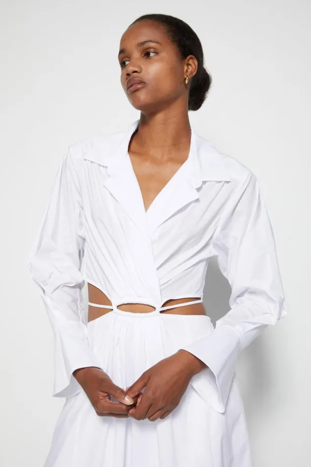 Women Signature Alex Dress White Jonathan Simkhai Dresses and Jumpsuits