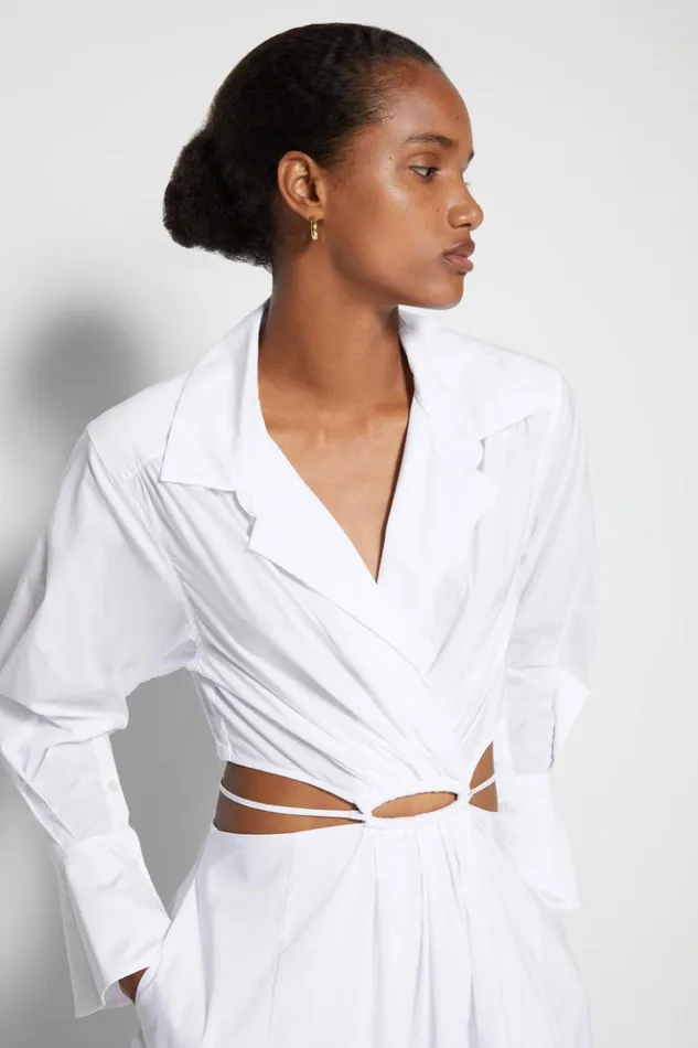 Women Signature Alex Dress White Jonathan Simkhai Dresses and Jumpsuits