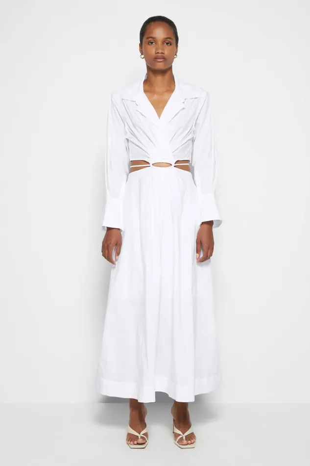 Women Signature Alex Dress White Jonathan Simkhai Dresses and Jumpsuits