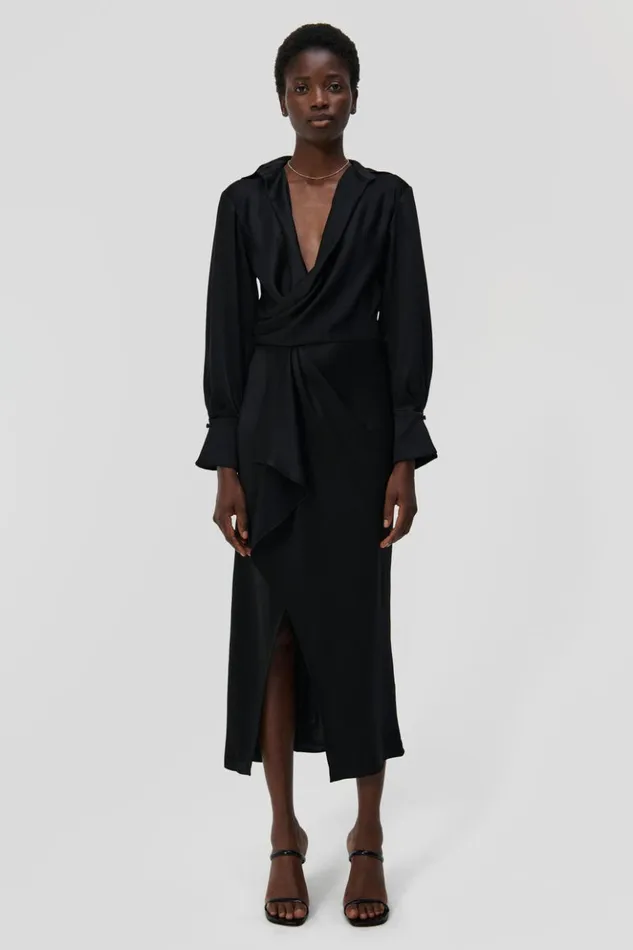 Women Signature Talita Dress Black Jonathan Simkhai Dresses and Jumpsuits