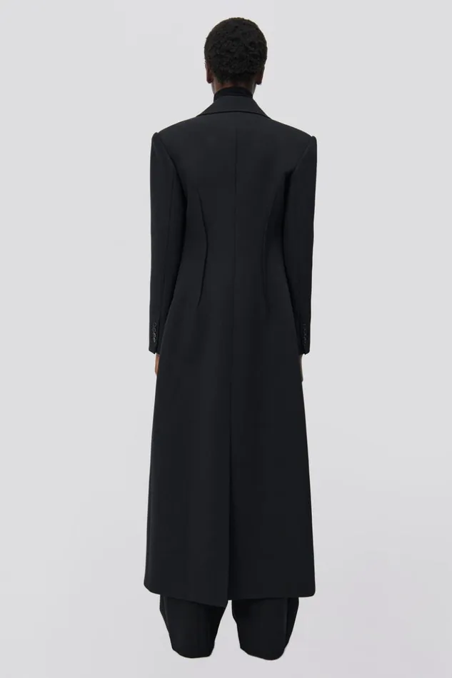 Women Silvia Coat Black Jonathan Simkhai Jackets and Coats