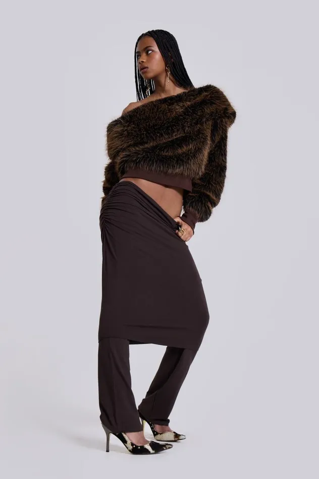 Women Sinu Skirt Layered Trousers Jaded London Trousers and Pants