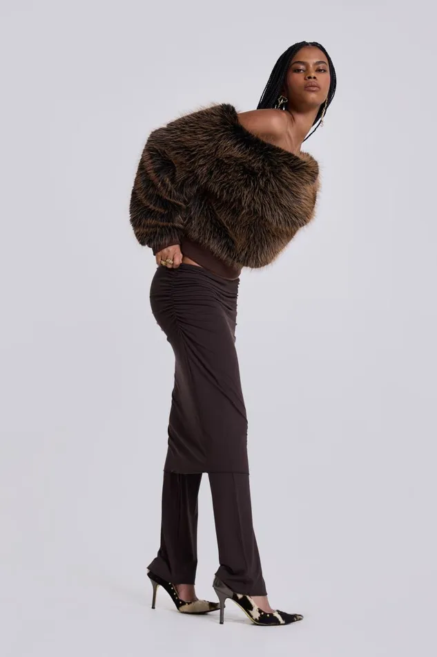 Women Sinu Skirt Layered Trousers Jaded London Trousers and Pants