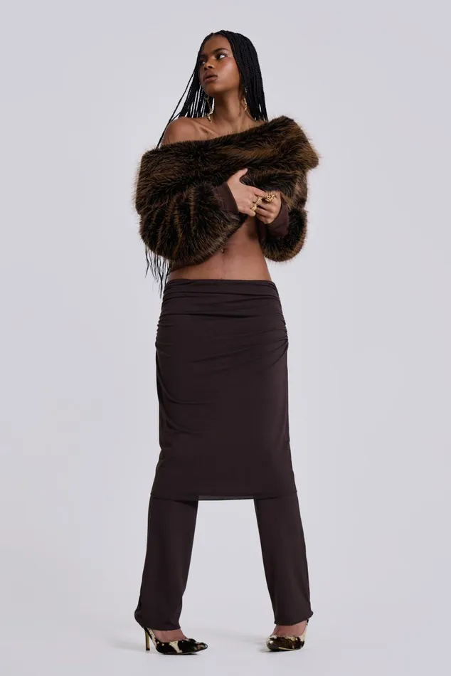Women Sinu Skirt Layered Trousers Jaded London Trousers and Pants