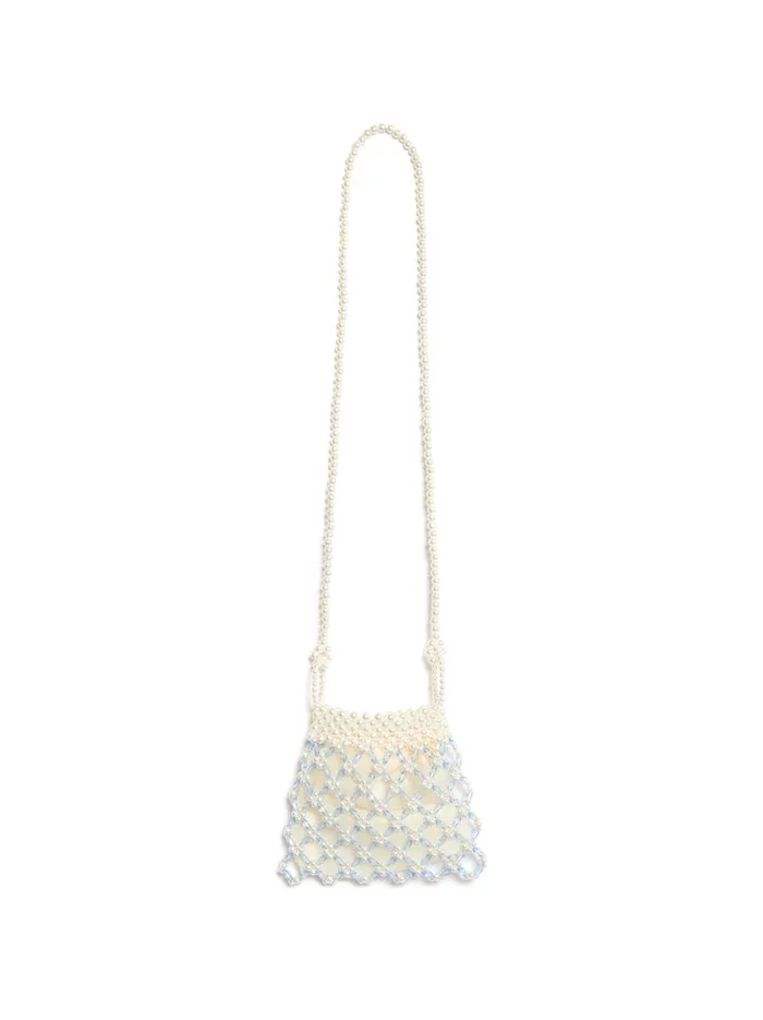 Women Sister Jane DREAM Wildflower Bead Bag Pastel Blue