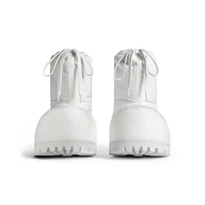 Women Ski Balenciaga Skiwear 8211 Alaska Low Boot In White