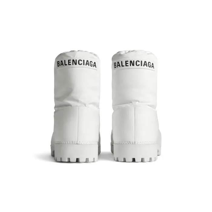 Women Ski Balenciaga Skiwear 8211 Alaska Low Boot In White
