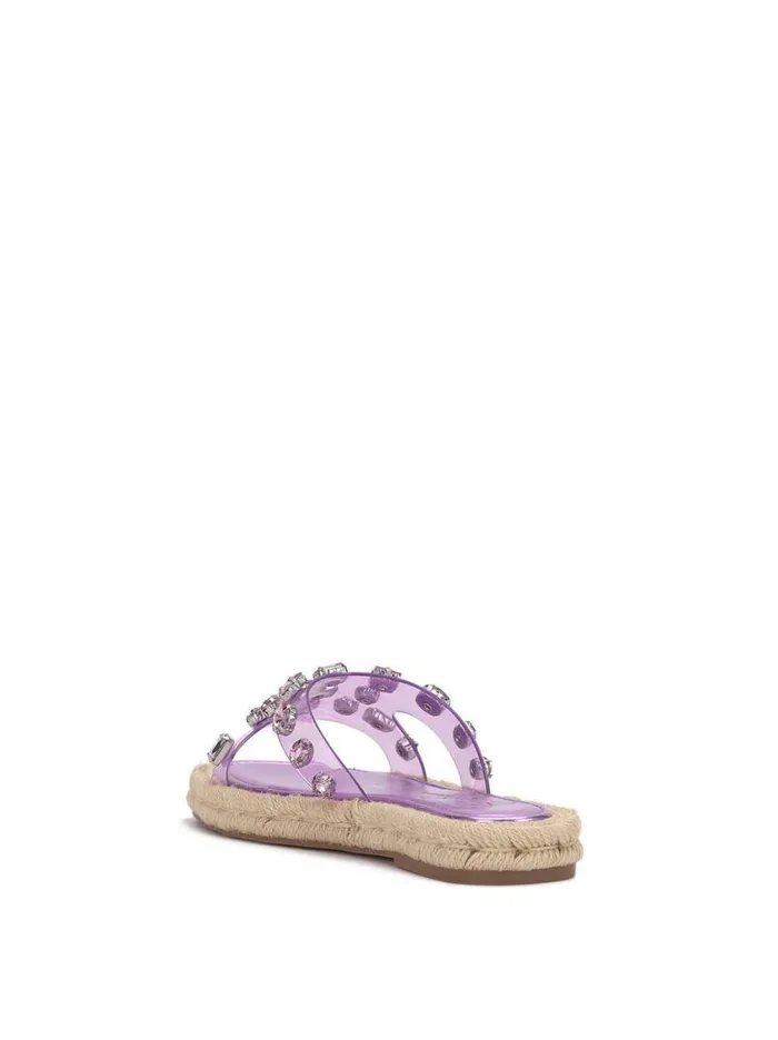 Women Slides and Mules Jessica Simpson Jinka Espadrille Sandal In Purple
