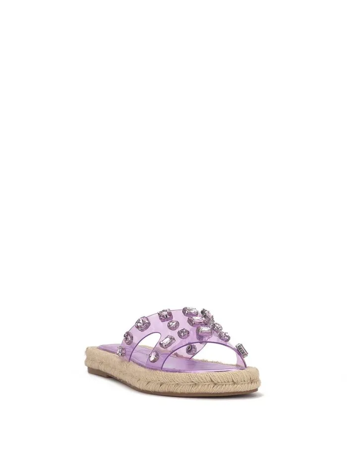 Women Slides and Mules Jessica Simpson Jinka Espadrille Sandal In Purple