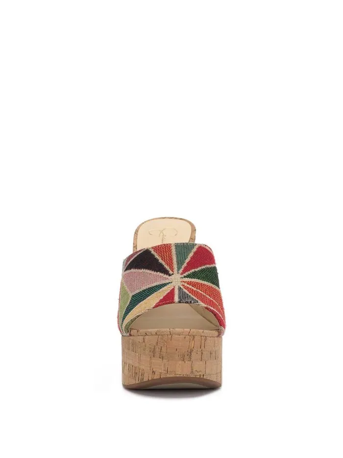 Women Slides and Mules Jessica Simpson Xona Platform Sandal In Moroccan