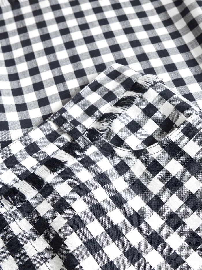 Women SlimFit Gingham Trousers Etro Trousers