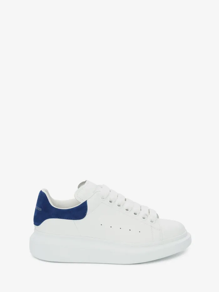 Women Sneakers Alexander McQueen Oversized Sneaker Whiteparis Blue