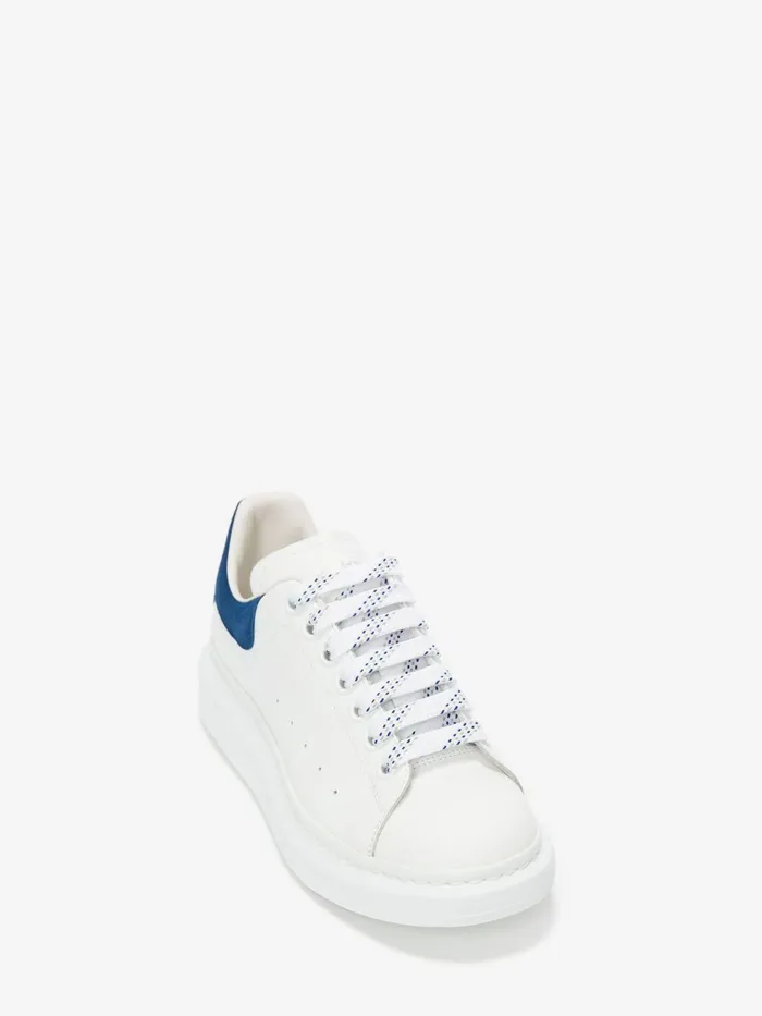 Women Sneakers Alexander McQueen Oversized Sneaker Whiteparis Blue