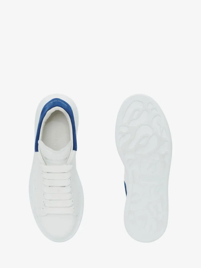 Women Sneakers Alexander McQueen Oversized Sneaker Whiteparis Blue