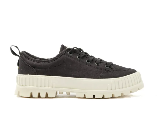 Women Sneakers PALLADIUM PALLASHOCK LO ORGANIC 2 Black