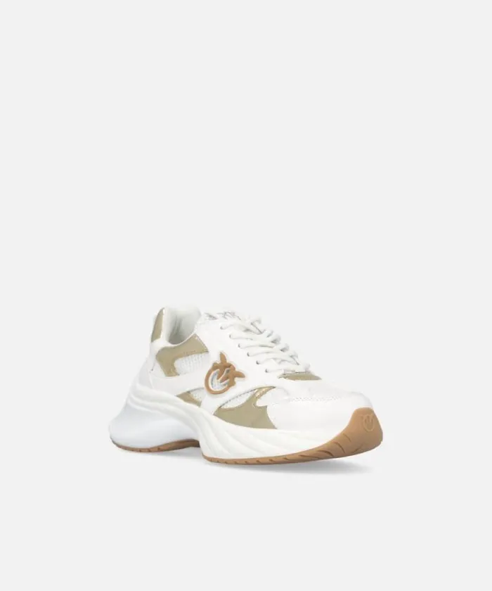 Women Sneakers Pinko Ariel Mirrorfinish Sneakers Whiteplatinum Women Sneakers Pinko Ariel Mirrorfinish Sneakers Whiteplatinum