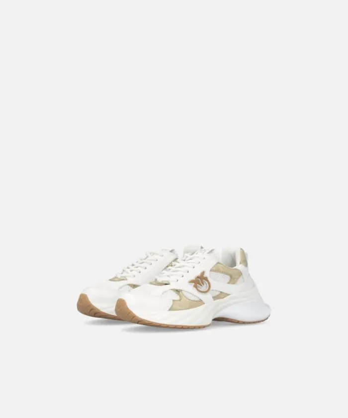 Women Sneakers Pinko Ariel Mirrorfinish Sneakers Whiteplatinum Women Sneakers Pinko Ariel Mirrorfinish Sneakers Whiteplatinum