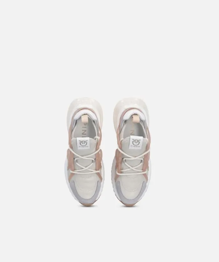 Women Sneakers Pinko ARIEL Sliponsneakers With Laminated Detail Milknude Women Sneakers Pinko ARIEL Sliponsneakers With Laminated Detail Milknude