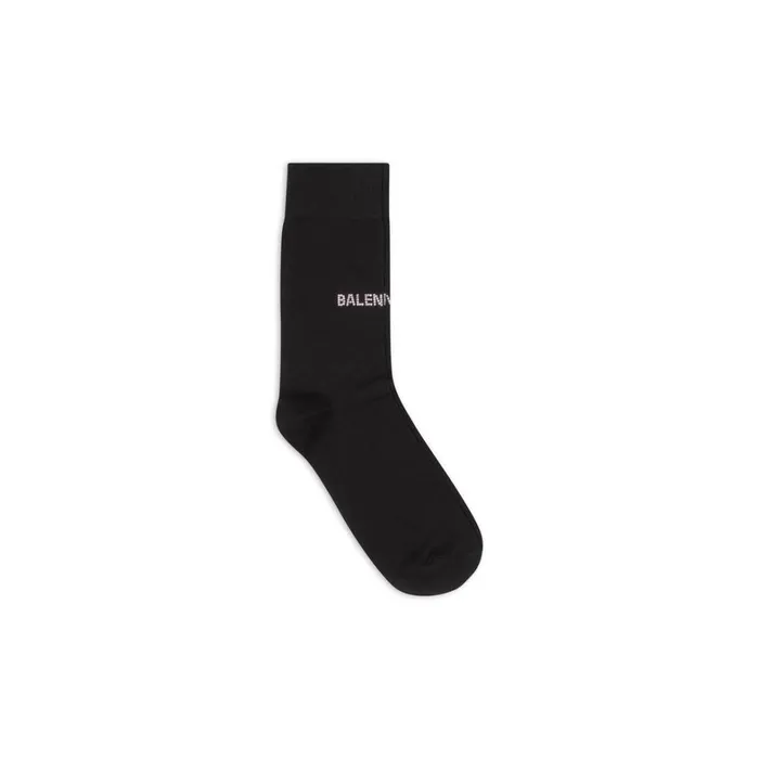 Women Socks and Tights Balenciaga Strass Socks In Black