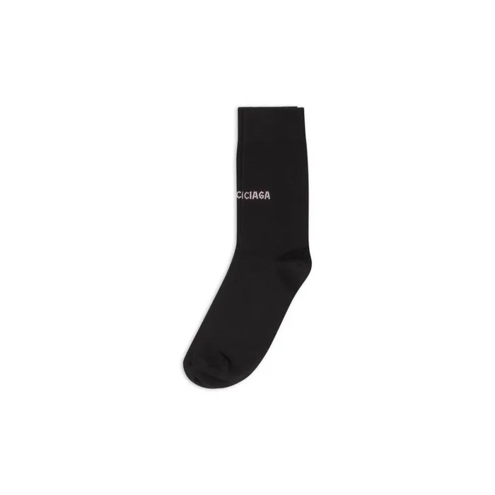 Women Socks and Tights Balenciaga Strass Socks In Black