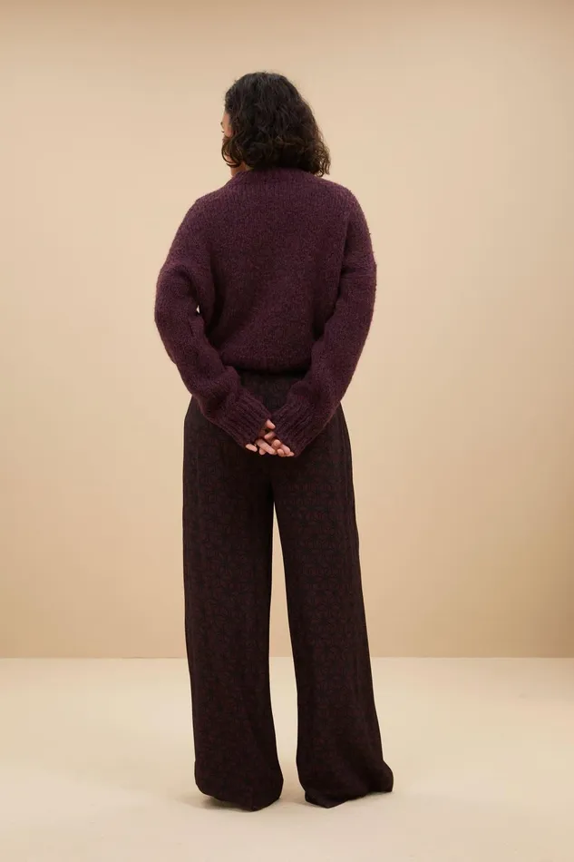 Women Sonny Bulky Pullover Pecan Bybar Pullovers