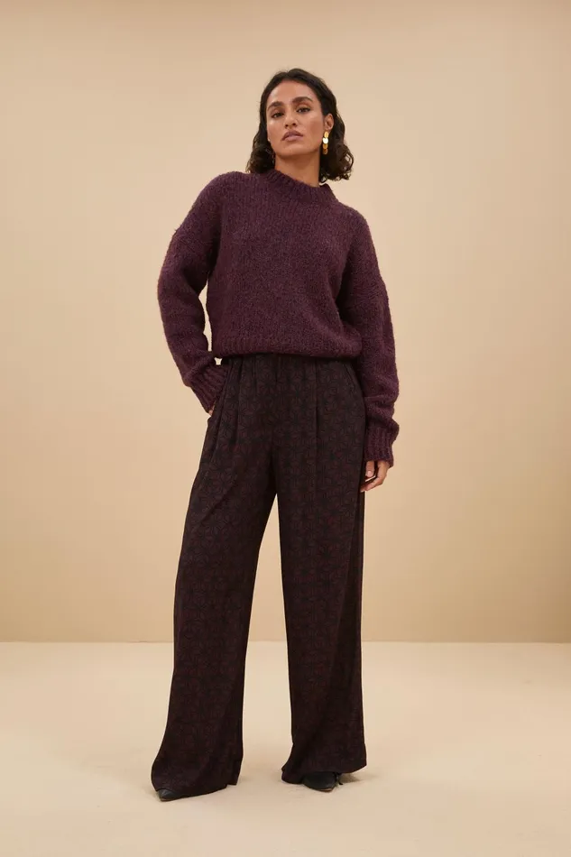 Women Sonny Bulky Pullover Pecan Bybar Pullovers