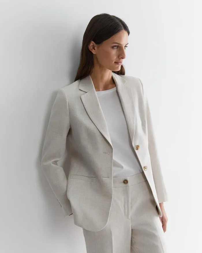Women Sportscraft Blazers Freya Linen Blazer String