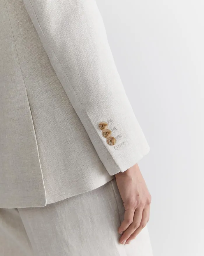 Women Sportscraft Blazers Freya Linen Blazer String
