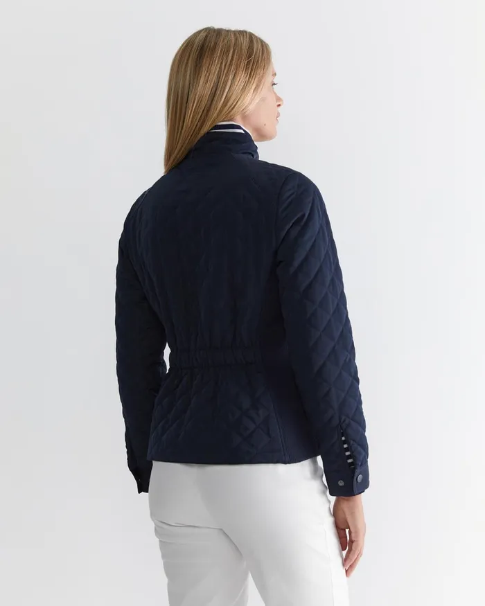 Women Sportscraft Jackets and Coats Vera Quilted Jacket Navy