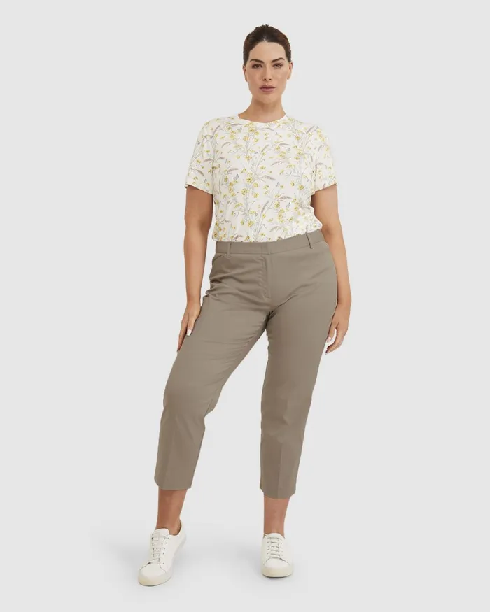 Women Sportscraft Plus Eva Capri Latte