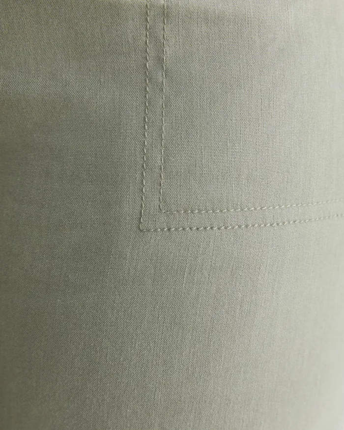 Women Sportscraft Plus Rosa Linen Short Khaki