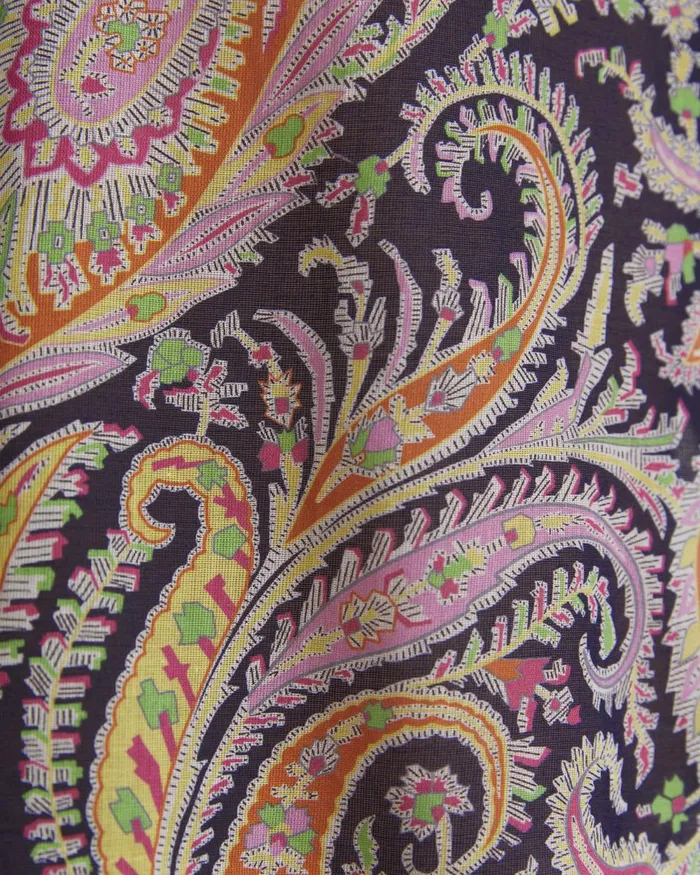 Women Sportscraft Shirts Florence Sleeveless Liberty Blouse Navy Multi