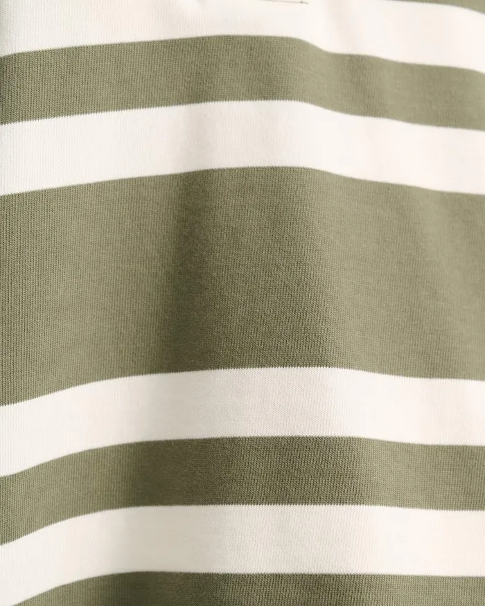 Women Sportscraft Tops and Tees Jane Cropped Rugby Shirt Khakiwhite