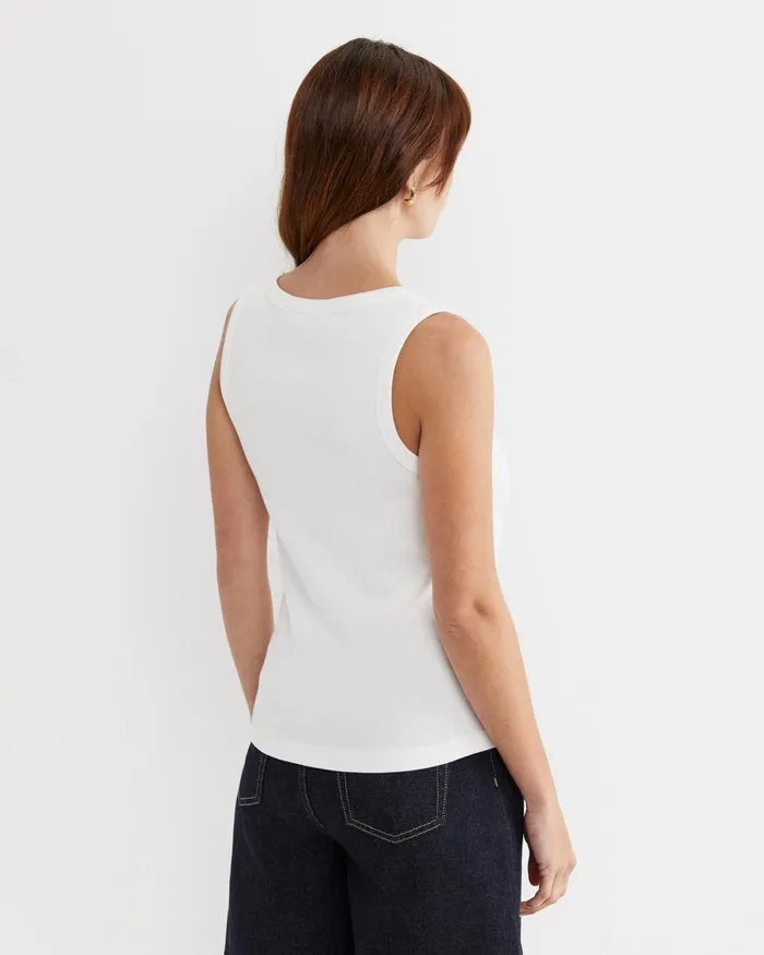 Women Sportscraft Tops and Tees Julia Rib Tank White