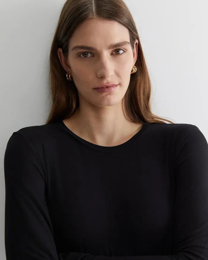 Women Sportscraft Tops and Tees Magic Long Sleeve Tee Black