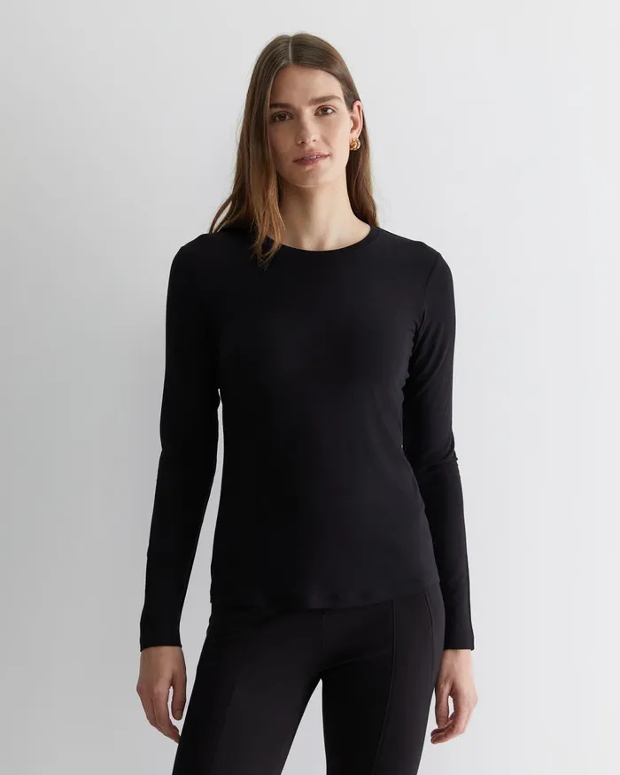 Women Sportscraft Tops and Tees Magic Long Sleeve Tee Black