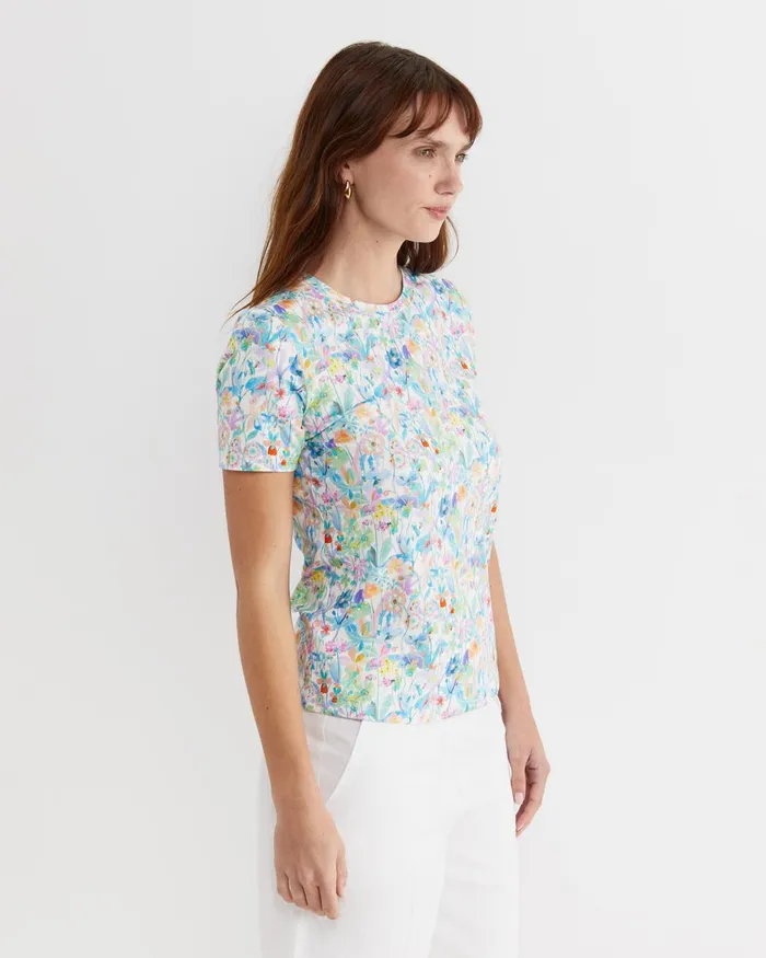 Women Sportscraft Tops and Tees Proposal Short Sleeve Liberty Tee Multi