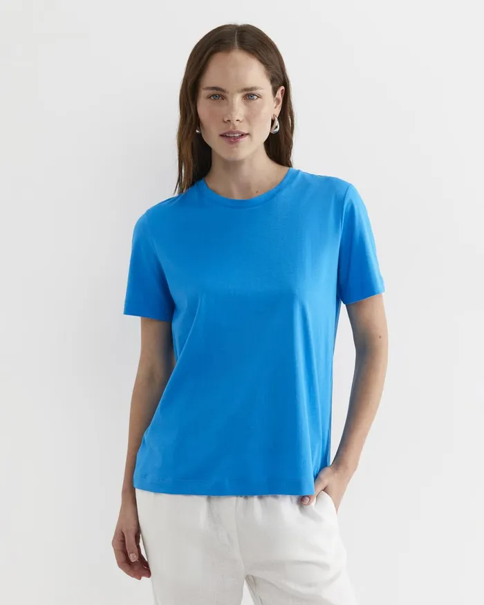 Women Sportscraft Tops and Tees The Essential Tee Cove Blue