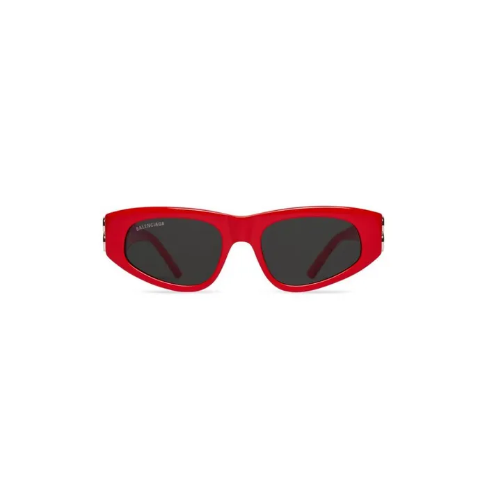Women Sunglasses Balenciaga Dynasty Dframe Sunglasses In Red