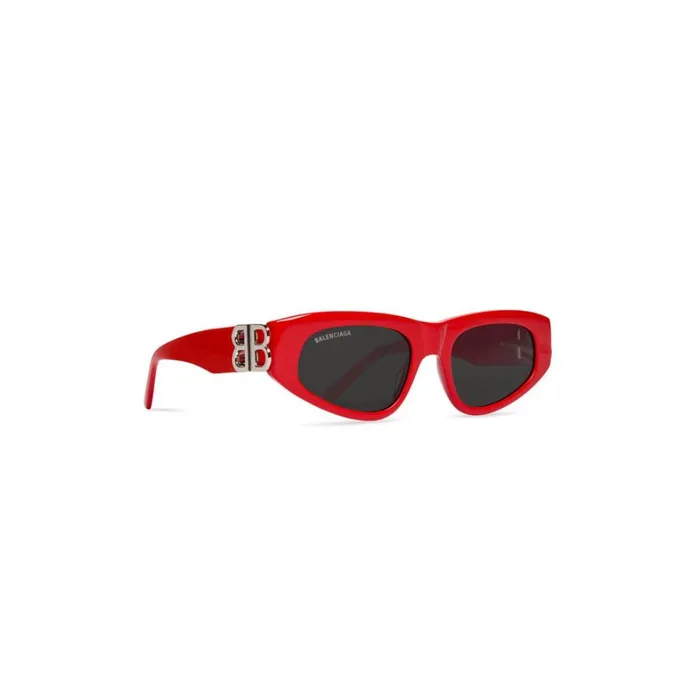 Women Sunglasses Balenciaga Dynasty Dframe Sunglasses In Red
