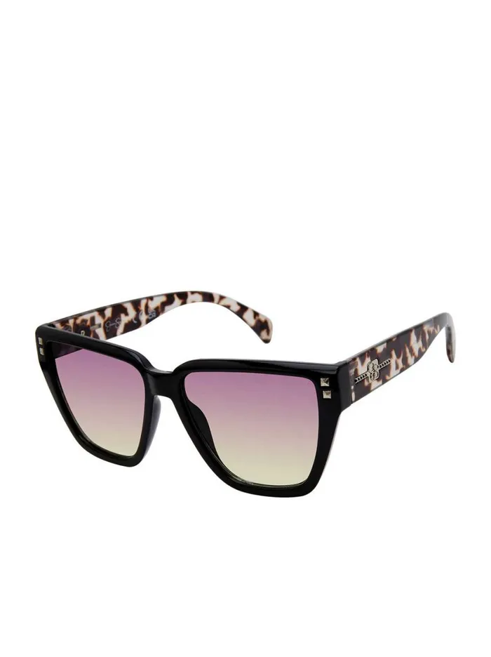 Women Sunglasses Jessica Simpson Star Studded Cat Eye Sunglasses In Black And Tortoise Women Sunglasses Jessica Simpson Star Studded Cat Eye Sunglasses In Black And Tortoise