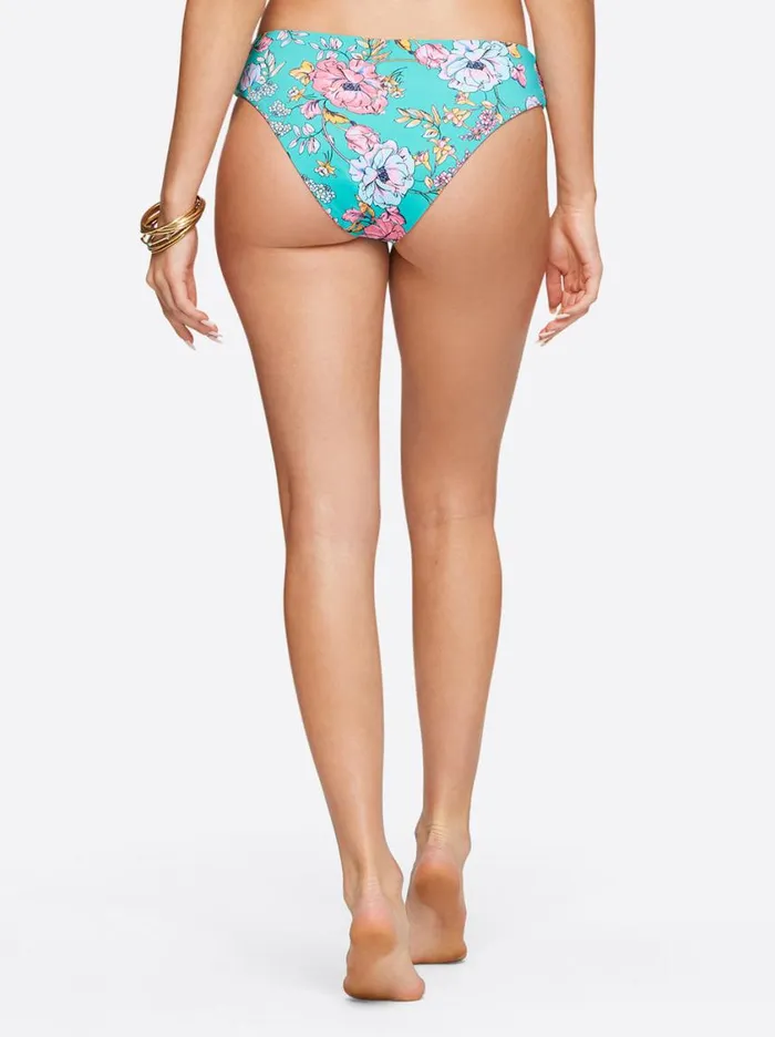 Women Swim Jessica Simpson Reversible Cheeky Bottoms In Eternal Youth