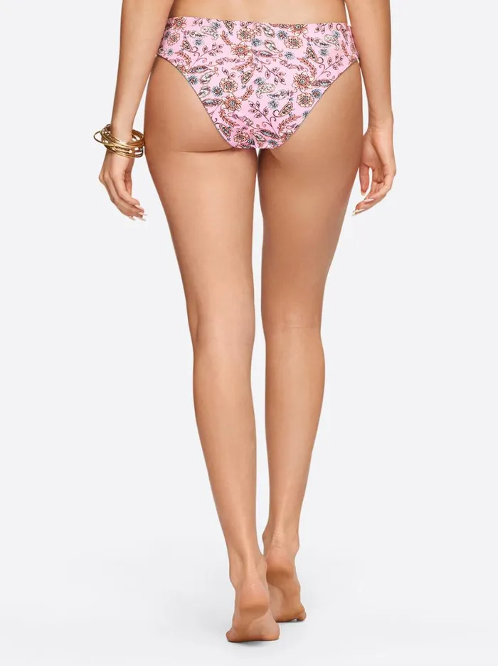 Women Swim Jessica Simpson Reversible Cheeky Bottoms In Eternal Youth