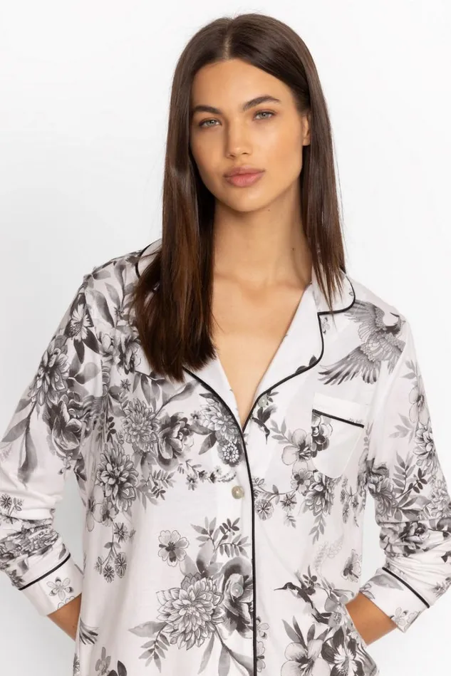 Women The Carly Pj Set Dreamer Ivory Johnny Was Sleepwear